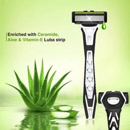 Kai Besty 5 Blade Shaving Razor For Men With Kai K4 Body Razor For Women (Pack of 02)