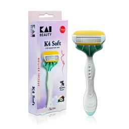 Kai Besty 5 Blade Shaving Razor For Men With Kai K4 Body Razor For Women (Pack of 02)