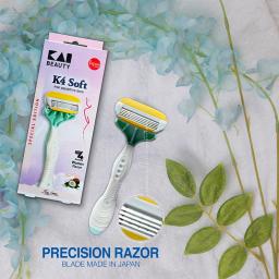 Kai Besty 5 Blade Shaving Razor For Men With Kai K4 Body Razor For Women (Pack of 02)