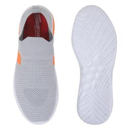 ASIAN Mens Hattrick-27 Loafer with Robin Roy's Cotton Men's 3 Pairs Sports Ankle Length Socks (Pack of 02)