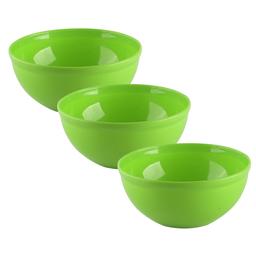 Serving Bowl Light Weight Salad Bowl with Plastic lid Mixing Bowl & 2 in 1 Spoons With Cups