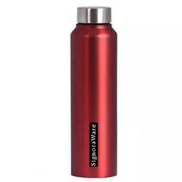 Signora Ware Eat-Up Stainless Steel Lunch Box for Kids Adults With Signora Ware Water Bottle 750ml Steel Water Bottle