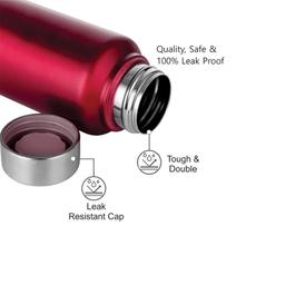 Signora Ware Eat-Up Stainless Steel Lunch Box for Kids Adults With Signora Ware Water Bottle 750ml Steel Water Bottle