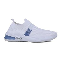 ASIAN Mens Hattrick-27 For Men(White, Blue) & ASIAN Men's Thar-01 Sports Running,Walking & Gym Shoes Buy one Get one Free