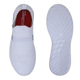 ASIAN Mens Hattrick-27 For Men(White, Blue) & ASIAN Men's Thar-01 Sports Running,Walking & Gym Shoes Buy one Get one Free