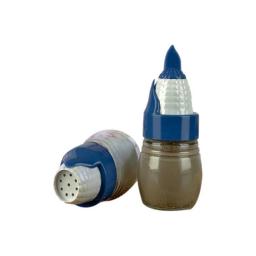 Signoraware Corn Salt n Spice Shaker Glass (Set of 2) 75 ml Each, Blue