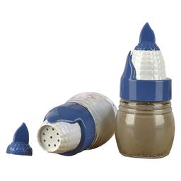 Signoraware Corn Salt n Spice Shaker Glass (Set of 2) 75 ml Each, Blue