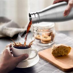 Signoraware Parkour Vacuum Insulated Flask Steel Water Bottle - 900 ml & N- DURAA Steel Hot and Cold Water Bottle 500 Ml