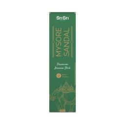 Sri Sri Mysore Sandal & Maple - Premium Incense Sticks 225 g & Sri Sri Kasturi & Ouch Premium Dhoop Cone 100gm [Pack of 4]