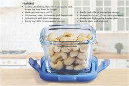 SignoraWare Lock ‘N’ Store Square 165 ml Glass Bowl