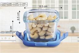 SignoraWare Lock ‘N’ Store Square 165 ml Glass Bowl