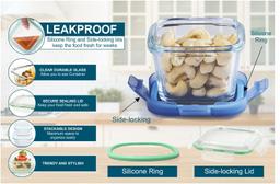SignoraWare Lock ‘N’ Store Square 165 ml Glass Bowl