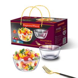 Signoraware Delicious Borosilicate Bowls (Set of 6) 220 ml each