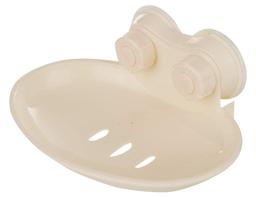 Wall Attachable Hanger for Soap Box - Soap Dish/Box with Soft Clean Bath Loofah (2 Set)