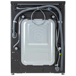 LG 7 Kg 5 Star Inverter Touch panel Fully-Automatic Front Load Washing Machine with In-Built Heater (FHM1207SDM, Middle Black, Steam for Hygiene Wash)