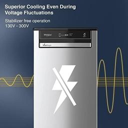 Whirlpool 192 L 3 Star Vitamagic PRO Direct-Cool Single Door Refrigerator (Grey, Auto Defrost Technology)