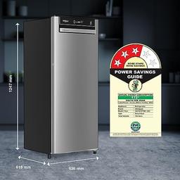 Whirlpool 192 L 3 Star Vitamagic PRO Direct-Cool Single Door Refrigerator (Grey, Auto Defrost Technology)