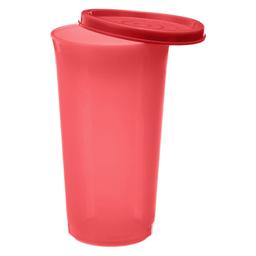 Signoraware Plastic Tumbler Container, Air Tight Spill Proof Bottle, Easy to Carry Milk Juice Water Beverages, BPA Free Food Grade Storage Containers and Holders (370ml, Red)