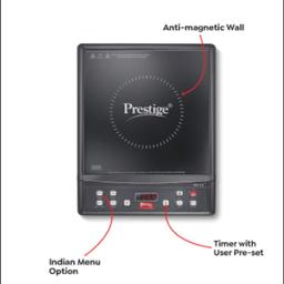 Prestige IRIS ECO 1200 W Induction Cooktop with automatic voltage regulator.