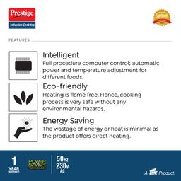 Prestige PIC 16.0 plus 2000 Watts Induction Cooktop