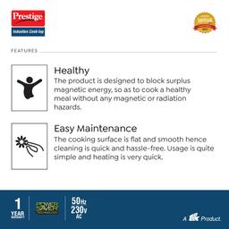 Prestige PIC 16.0 plus 2000 Watts Induction Cooktop