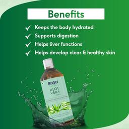 Sri Sri Tattva Shuddhta ka Naam | Aloe Vera Juice - Natural | Supports Healthy Weight Management | Aids in Detox | Improve immunity | 1 L