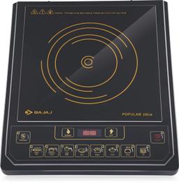 Bajaj Popular Ultra 1400W Induction Cooktop Black, Radiant