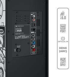 ZEBRONICS 525 Watts Soundbar Juke BAR 9400 PRO Dolby 5.1(Designed by Santanu Hazarika)
