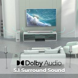 ZEBRONICS Zeb-Juke BAR 9500WS PRO Dolby 5.1 Soundbar with Wireless Satellites, Dolby Audio, 525 Watts Output Power,
