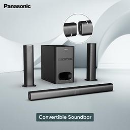Panasonic Sc-Ht480Gw-K 100W 4.1 Channel Auxiliary, USB, Micro USB Soundbar - Black