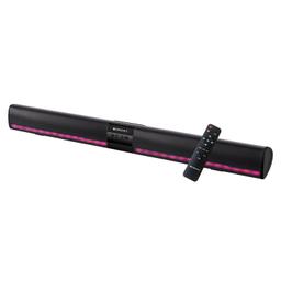 Zebronics Ace Plus Wireless Soundbar with 30W Output, Dual Passive Radiator, RGB Lights,Built-in Rechargeable Battery,
