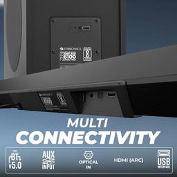 ZEBRONICS Juke BAR 6100DWS PRO 240W with Multi Connectivity (BT 5.0 | HDMI (ARC)