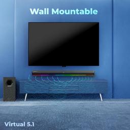 ZEBRONICS Juke BAR 6100DWS PRO 240W with Multi Connectivity (BT 5.0 | HDMI (ARC)