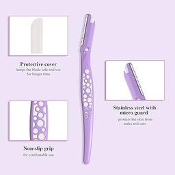 Kai Veitnam Can-Bubble Face Razor for Women/Face Trimmer For Women/Multi Color (Pack of 3)