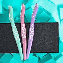 Kai Veitnam Can-Bubble Face Razor for Women/Face Trimmer For Women/Multi Color (Pack of 3)
