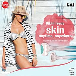 Kai Japan Women Bikini Razor, Clear
