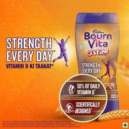 Cadbury Bournvita 5 Star Magic Nutrition Drink, 750 g Pouch