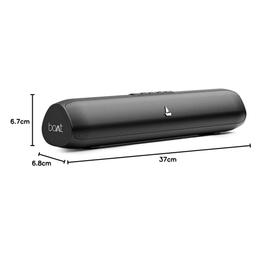 Boat Aavante Bar Groove Bluetooth 2.0 Channel Soundbar with 16 W RMS Output, Multiple Connectivity Modes, Up to 6 hrs Playtime, Bluetooth v5.0 & USB Type-C Port(Premium Black)