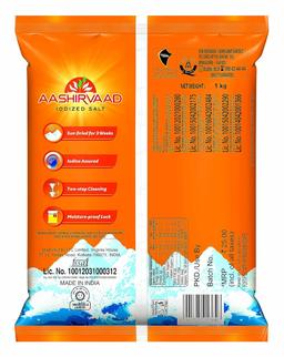 Aashirvaad Salt,with 4-Step advantage, 1kg