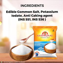 Aashirvaad Salt,with 4-Step advantage, 1kg