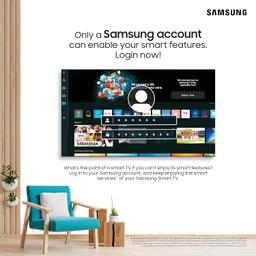 Samsung 108 cm (43 Inches) Crystal Vision 4K Ultra HD Smart LED TV UA43CUE70AKLXL (Titan Gray)