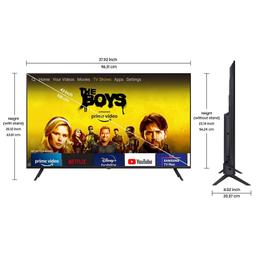 Samsung 108 cm (43 inches) Crystal 4K Neo Series Ultra HD Smart LED TV UA43AUE65AKXXL (Black)