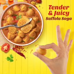 Saffola SOYA Chunks,Tender & Juicy,53% Protein,200 Grams