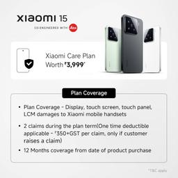 Xiaomi 15 (Black, 12GB/512GB)| 50 MP Leica Triple Camera | SD 8 Elite | 1.5K CrystalRes Dynamic 1-120 Hz AMOLED | Hyper AI