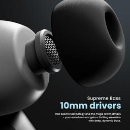 Boult Audio X10 True Wireless in Ear Earbuds with 45H Playtime, 40ms Xtreme Low Latency Mode, ENC Mic, Made in India, Type-C Fast Charging, 10mm Bass Drivers, IPX5, Bluetooth 5.3 Ear Buds (Black)