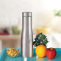 Asian Mattel Finish Stainless Steel Water Bottle - Ideal for School, Office, Sports, Fridge and Home Use 1000ml