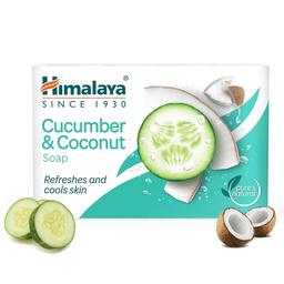 Himalaya Herbals Refreshing Cucumber Soap & Coconut Soap, 75gm