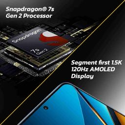 POCO X6 5G (Snowstorm White, 8 GB RAM 256 GB Storage)