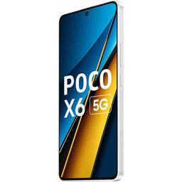 POCO X6 5G (Snowstorm White, 8 GB RAM 256 GB Storage)