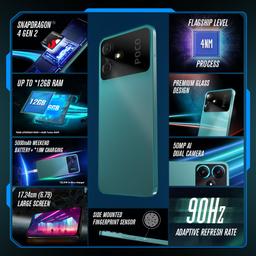 POCO M6 Pro 5G (128 GB) (6 GB RAM) (Power Black)